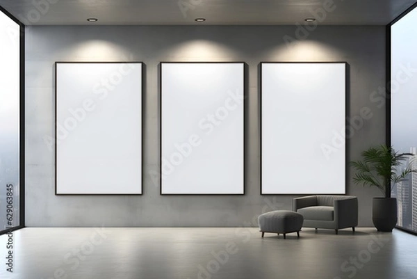 Obraz Soft and Minimal Lighting, generative, ai