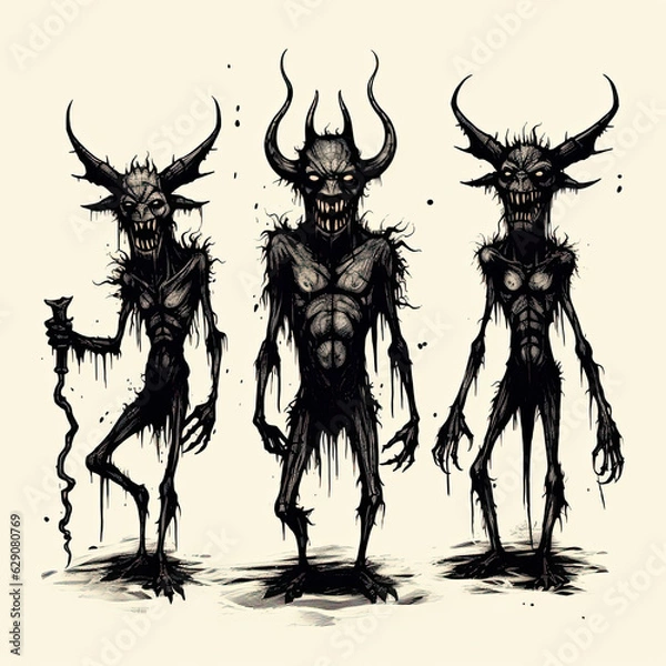 Fototapeta Summoned Demons