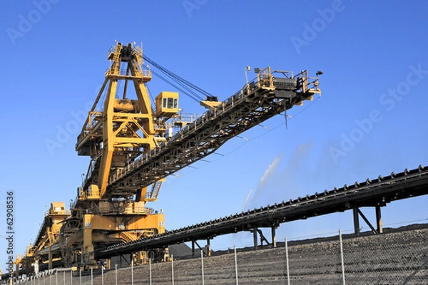 Fototapeta Coal Loader