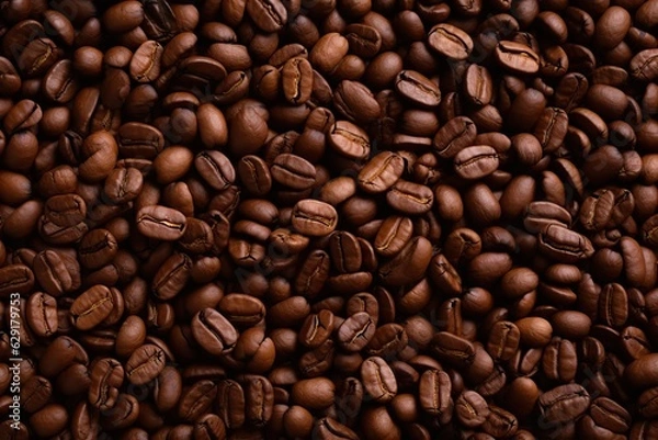 Fototapeta coffee beans background