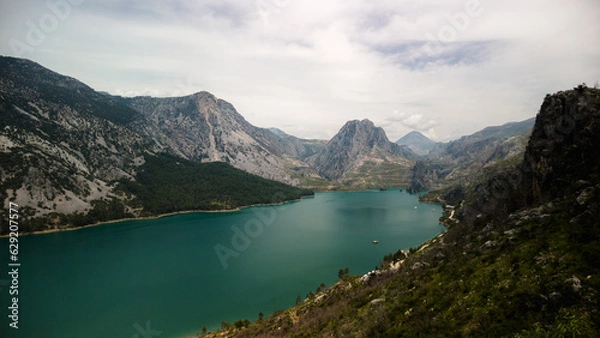 Obraz lake in the mountains