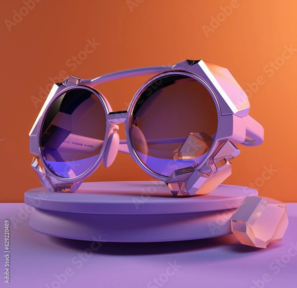 Obraz Fancy cyberpunk sunglasses 
