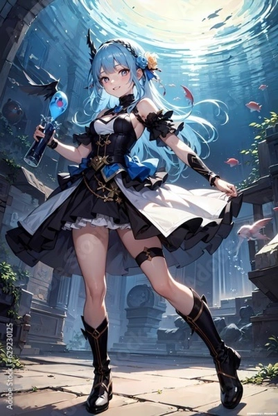 Obraz the goddess of the sea
Generative AI