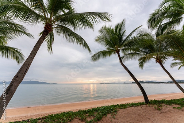 Fototapeta Sunset in Koh Samui
