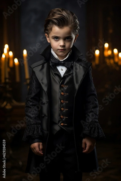 Obraz vampire child Halloween