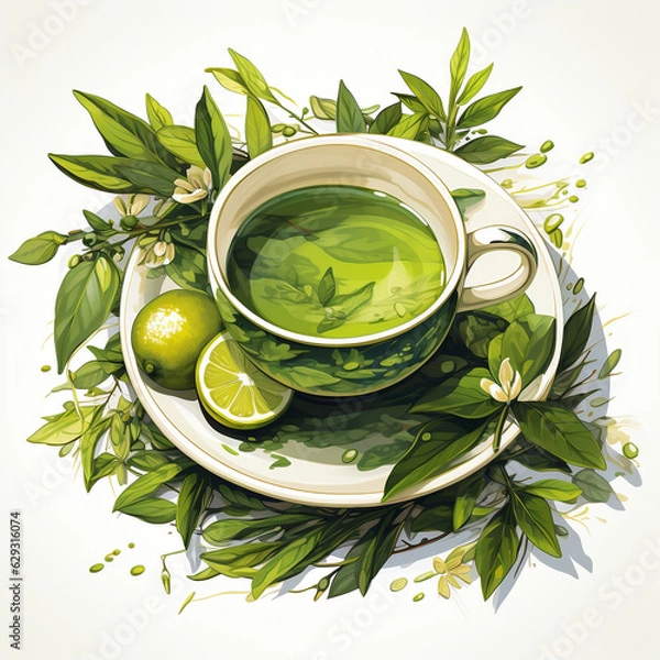 Obraz green tea