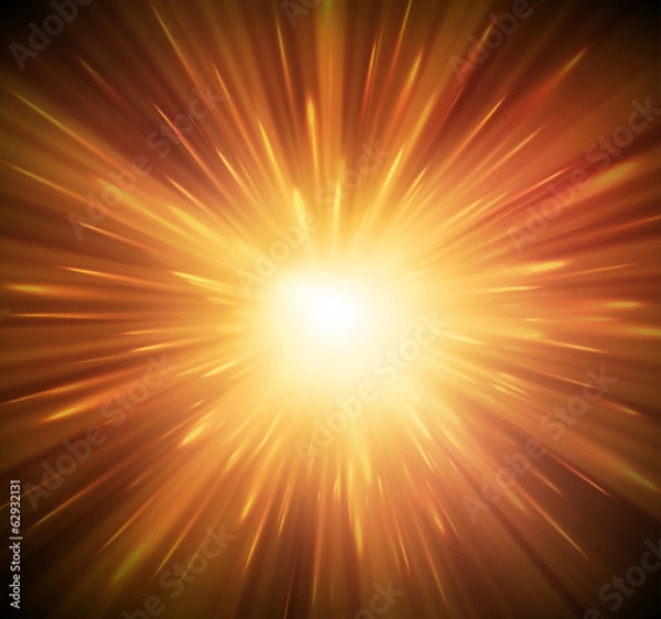 Fototapeta Tło z eksplozją