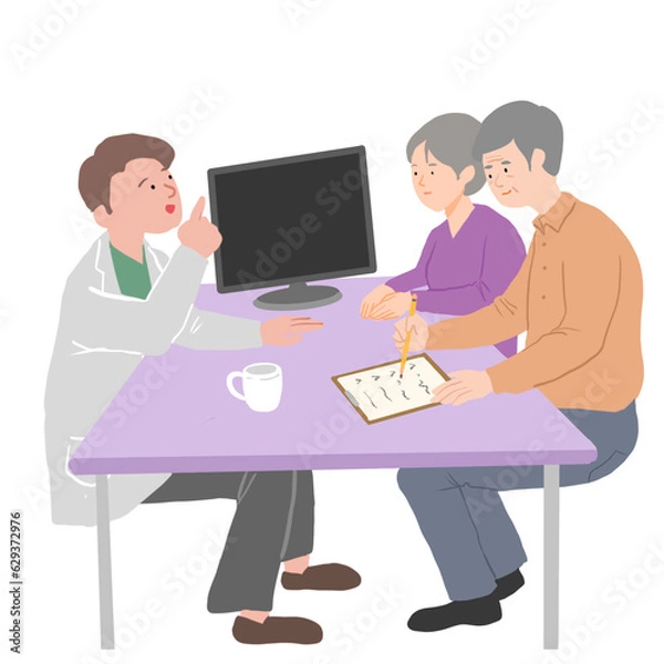 Fototapeta 의사와 환자