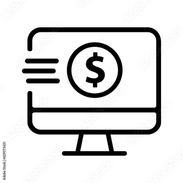 Obraz Online payments Icon