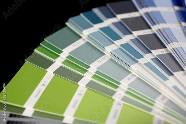 Obraz Farbtafel Farbfächer