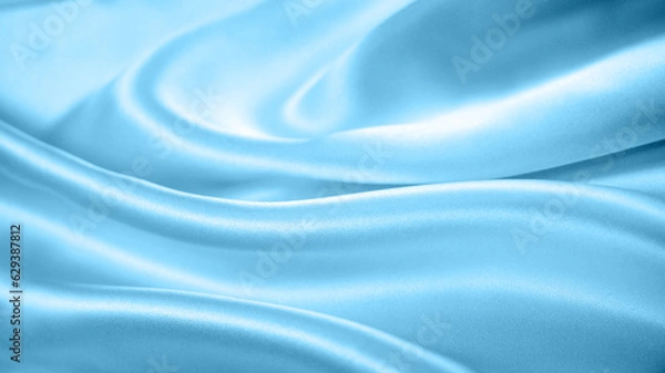 Fototapeta 流れのあるシルクサテン＿背景