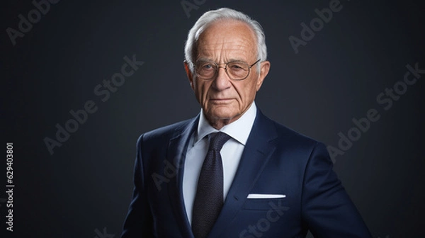 Obraz 年配のビジネスマン