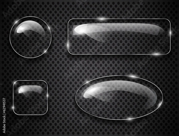 Fototapeta Glass buttons