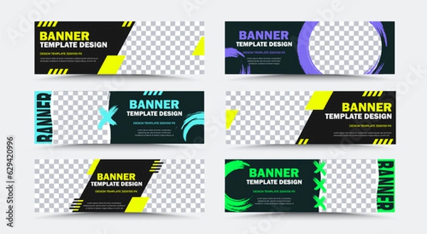 Obraz web banner template