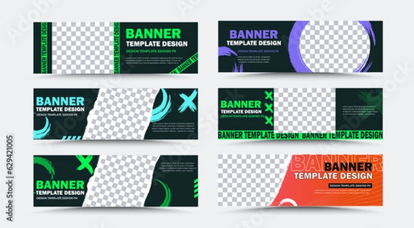 Obraz web banner template