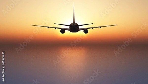 Obraz avion de pasajeros