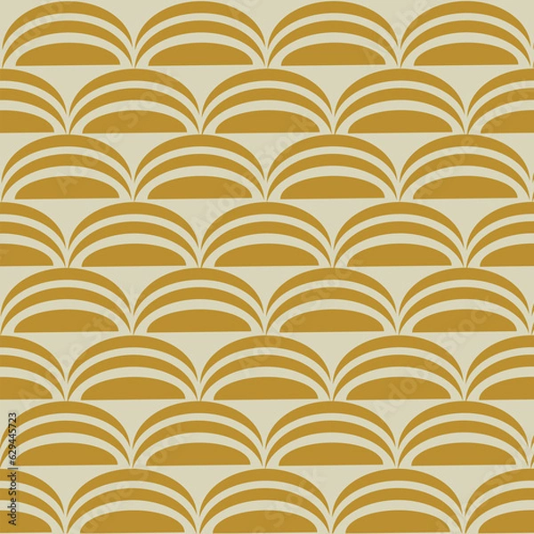 Fototapeta seamless pattern with waves