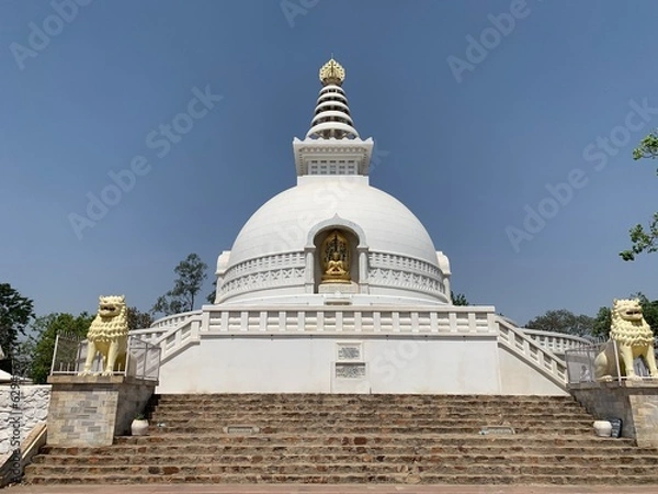 Obraz temple, Stupas,Buddhism