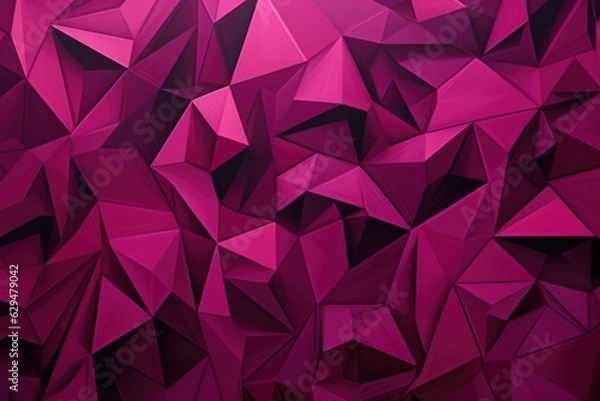 Fototapeta abstract geometric pink background