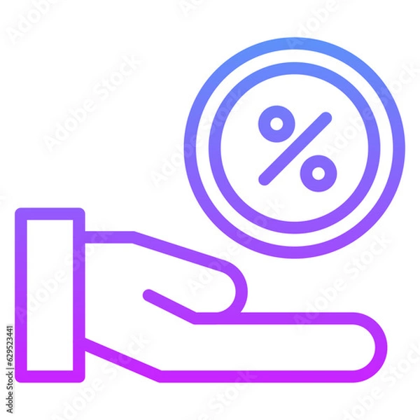 Fototapeta Commission Icon