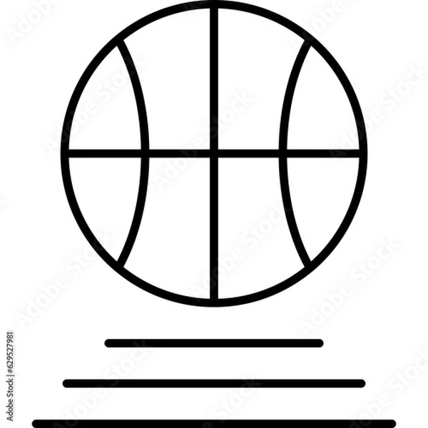 Obraz Basketball Icon