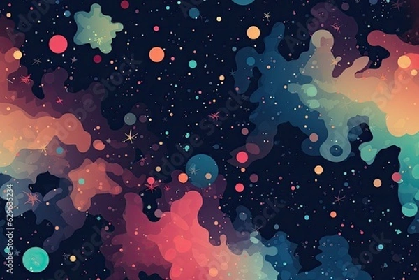 Fototapeta abstract background with bubbles