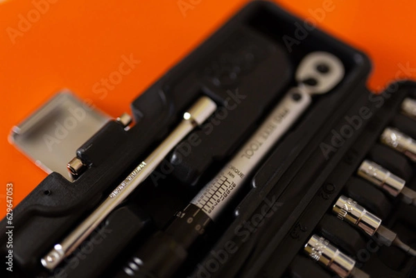 Fototapeta Crank torque wrench