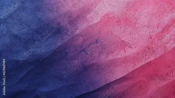 Fototapeta Mur vieux et abimé, dans les tons de couleurs violet, rose et bleu. Usé, détérioré. Fond et arrière-plan pour conception et création graphique. 