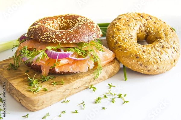 Obraz Bagel belegt