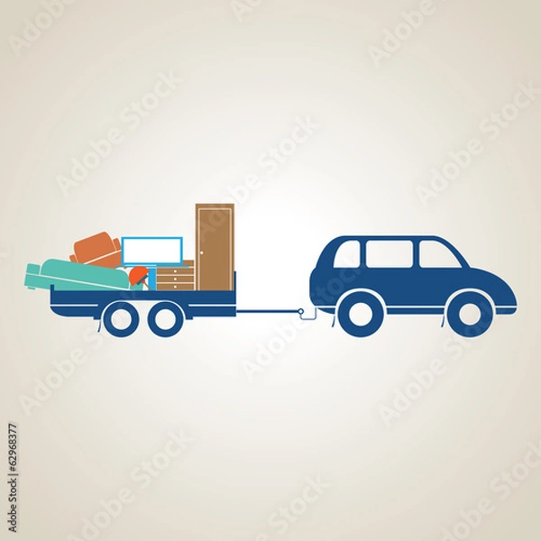 Fototapeta Transport