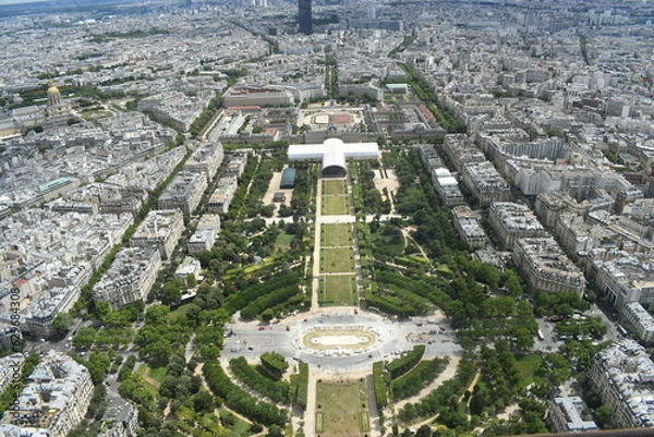 Obraz view from eiffel tower