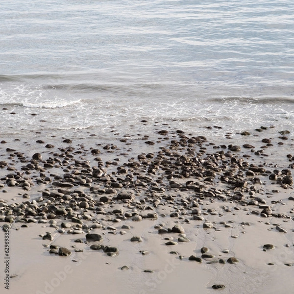 Fototapeta rocks on beach