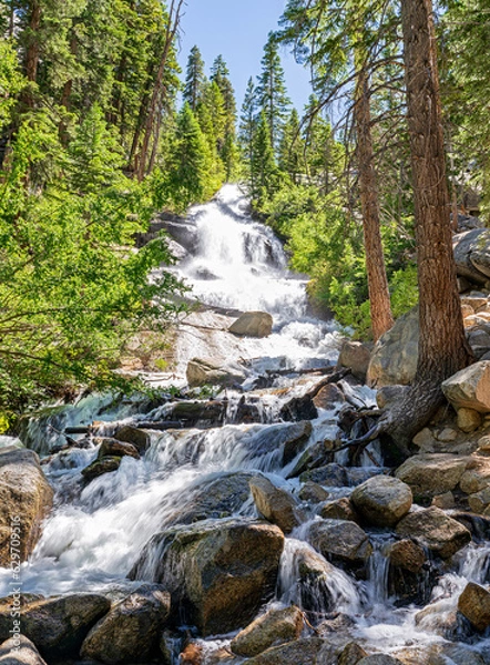 Obraz Whitney Portal waterfall