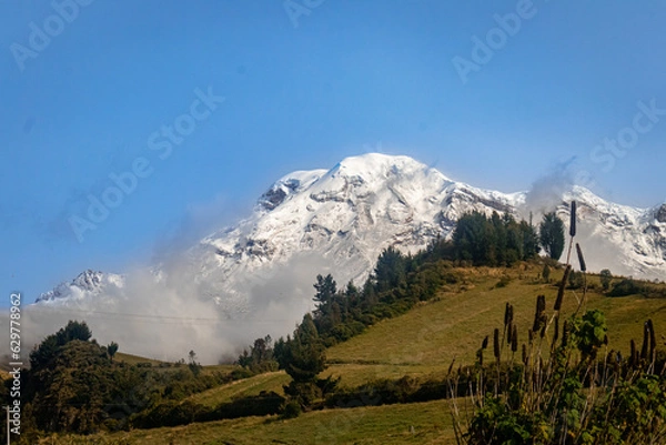 Obraz Volcán Chimborazo. Chimborazo - Ecuador