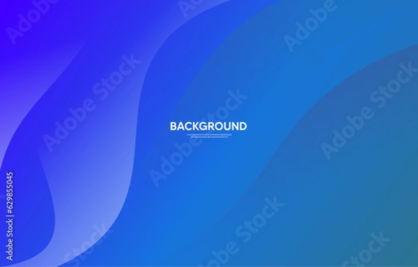 Fototapeta abstract blue wave background