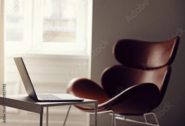 Obraz Laptop on the table