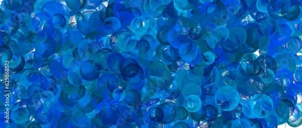 Obraz blue water ripples