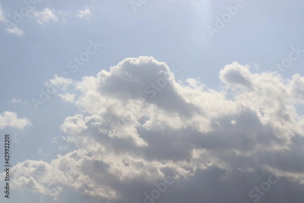 Obraz blue sky with clouds