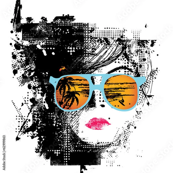 Obraz Women in sunglasses