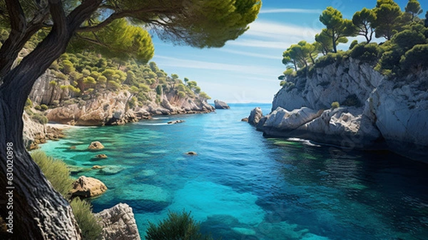 Fototapeta Calanques