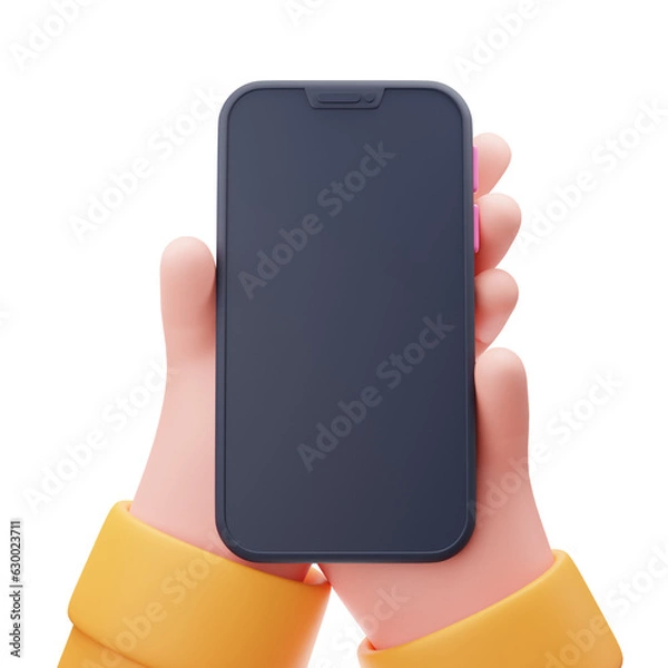 Obraz Mockupy - Cute 3D Multiple Device Types Mockup