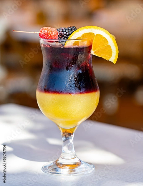 Obraz red wine sangria