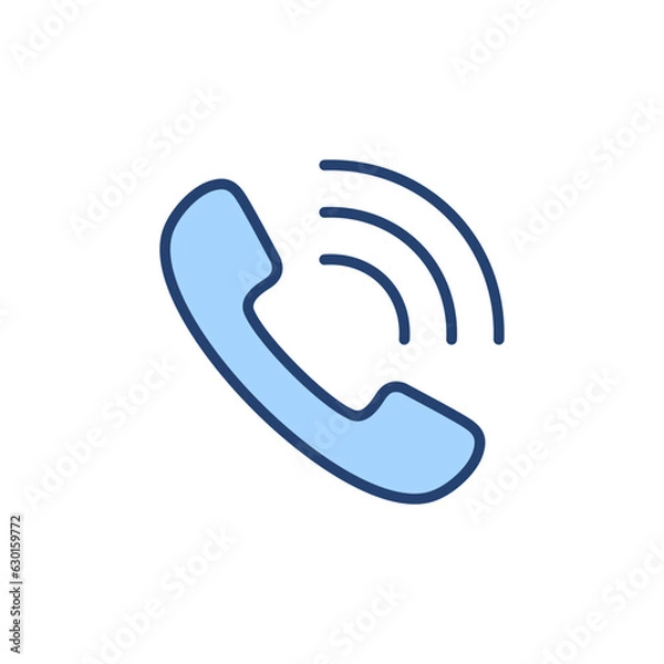 Obraz Call icon vector. telephone sign and symbol. phone icon. contact us
