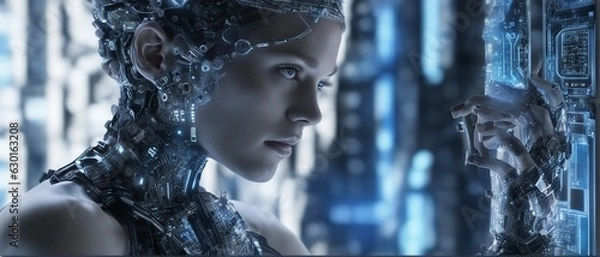 Fototapeta Circuitry Advanced Technology