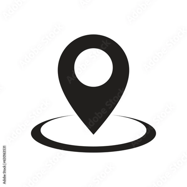 Obraz Location point Logo