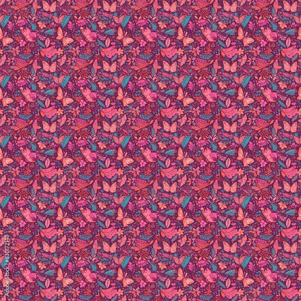 Fototapeta Seamless vector pattern without borders