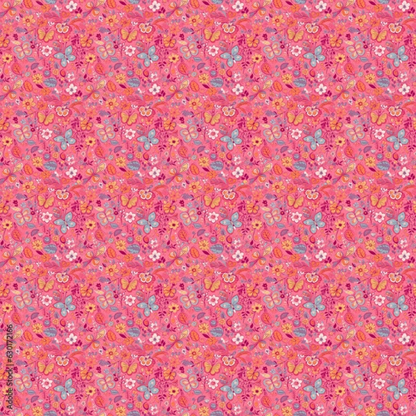 Fototapeta Seamless vector pattern without borders