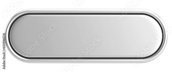 Fototapeta 3D button. Empty button. 3D illustration.