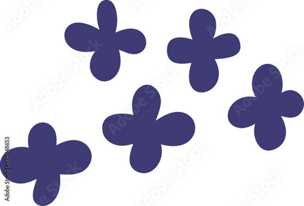 Obraz cute graphic shape element matisse style