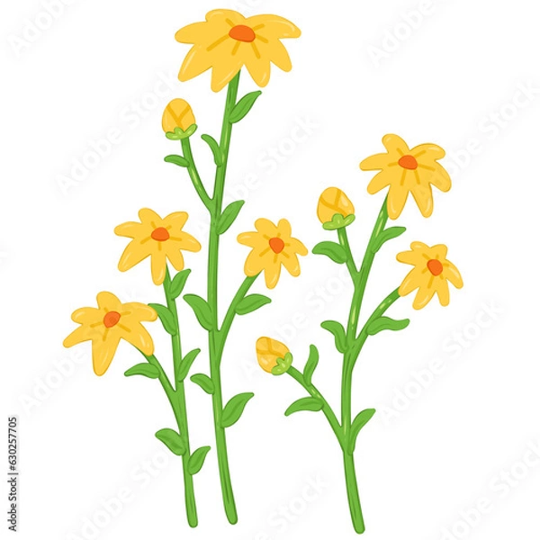 Obraz bouquet of yellow flowers